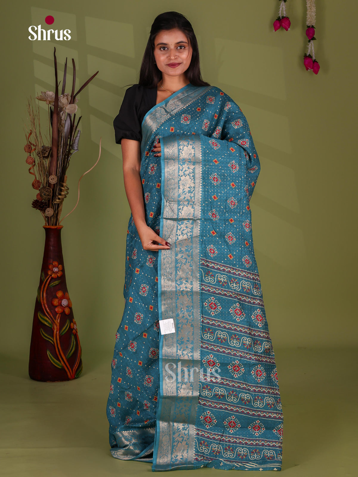 Semi Crepe Saree - EJ11322