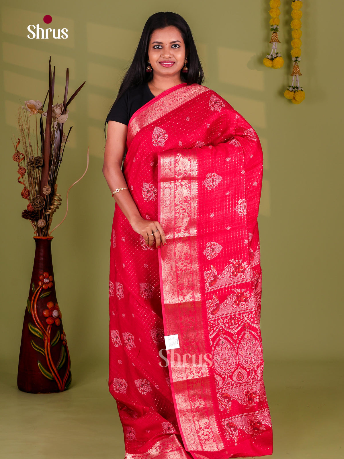 Semi Crepe Saree - EJ11323
