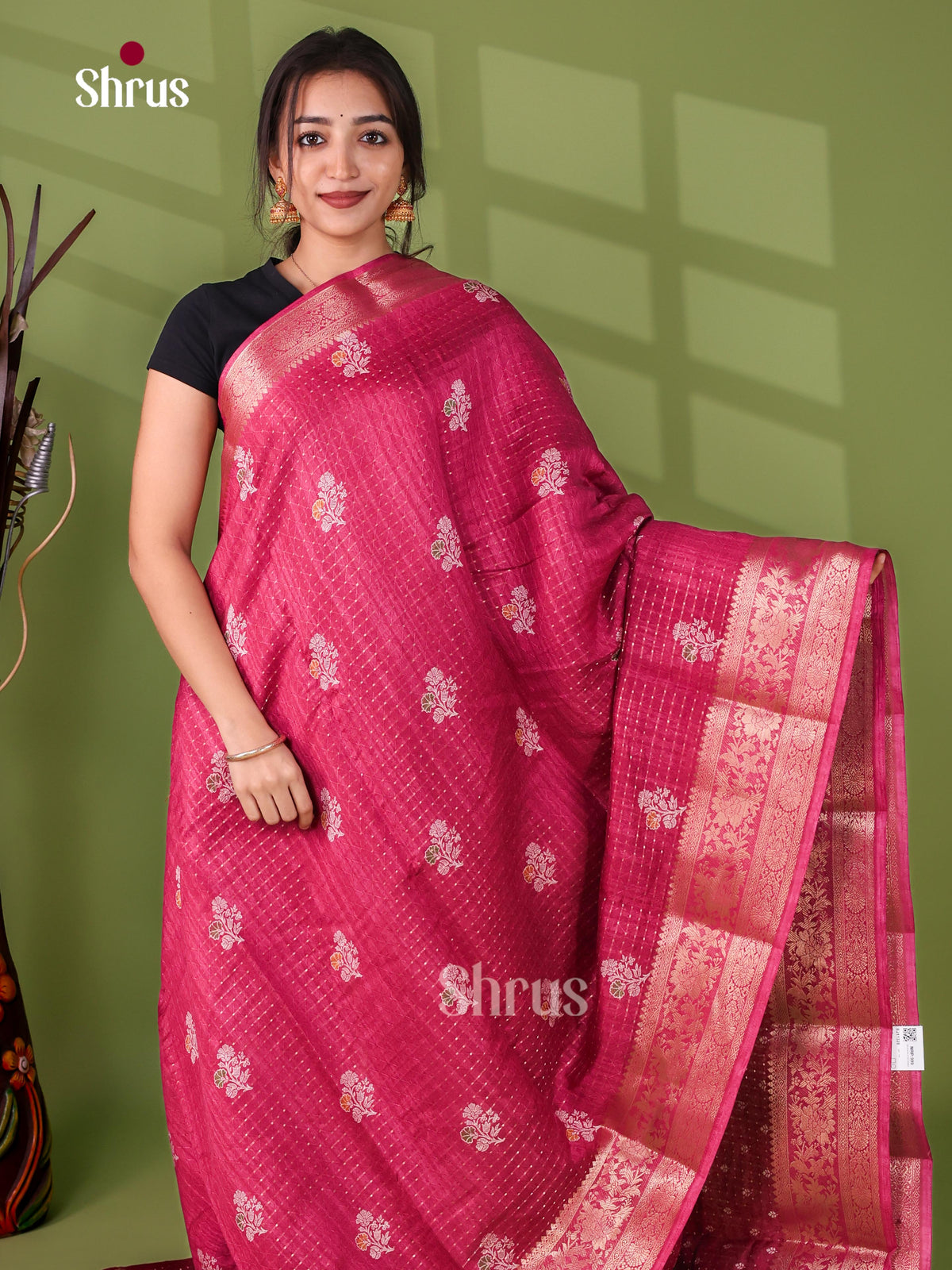 Semi Crepe Saree - EJ11328