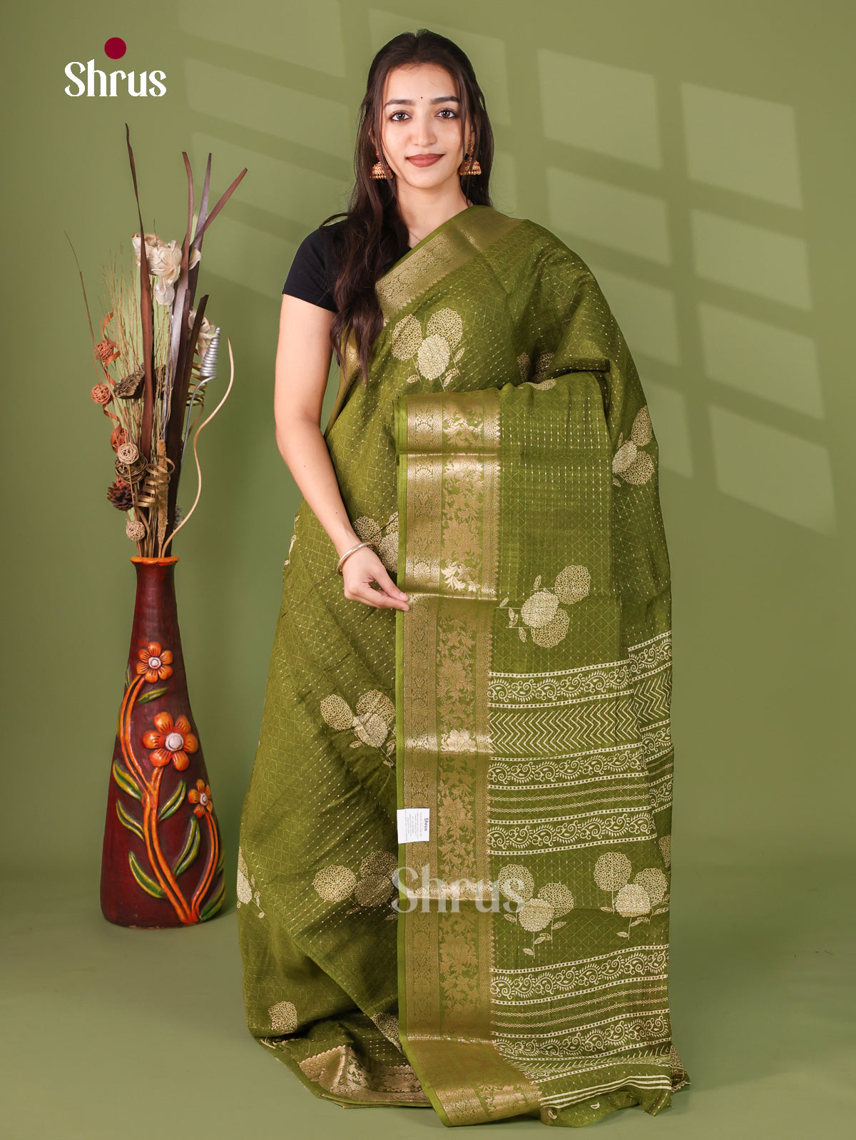Semi Crepe Saree - EJ11329