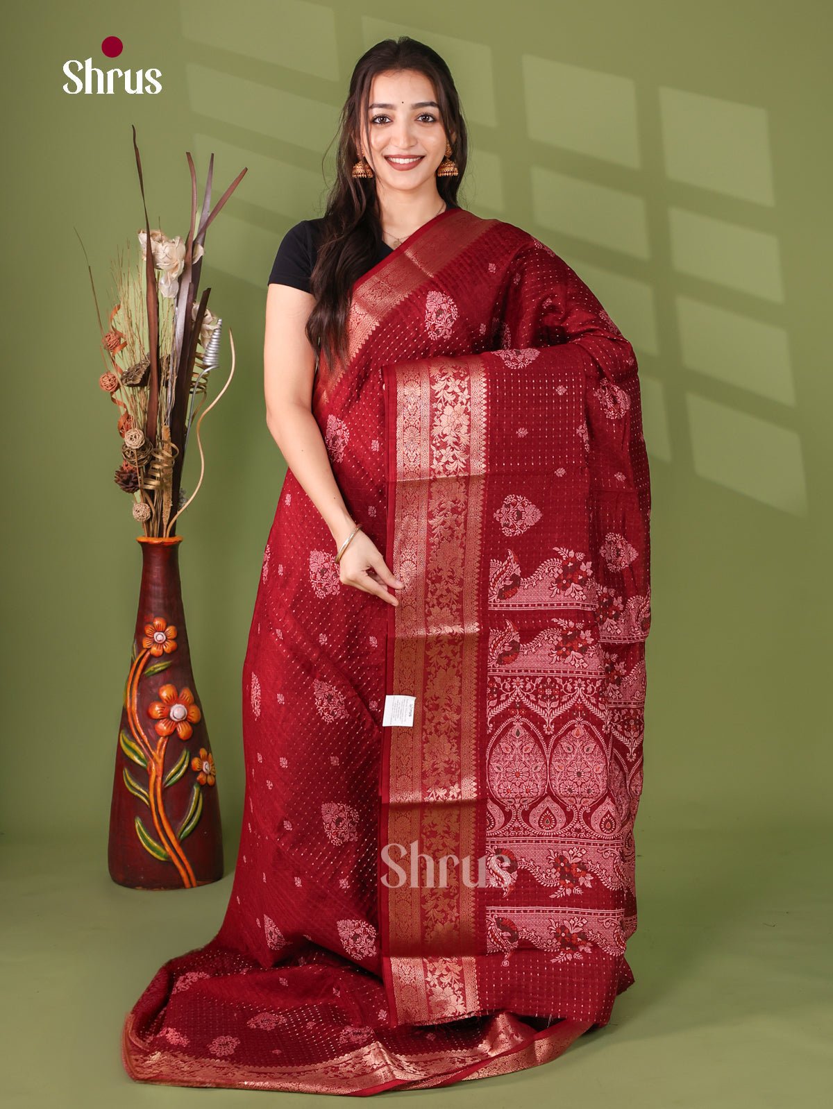 Semi Crepe Saree - EJ11333