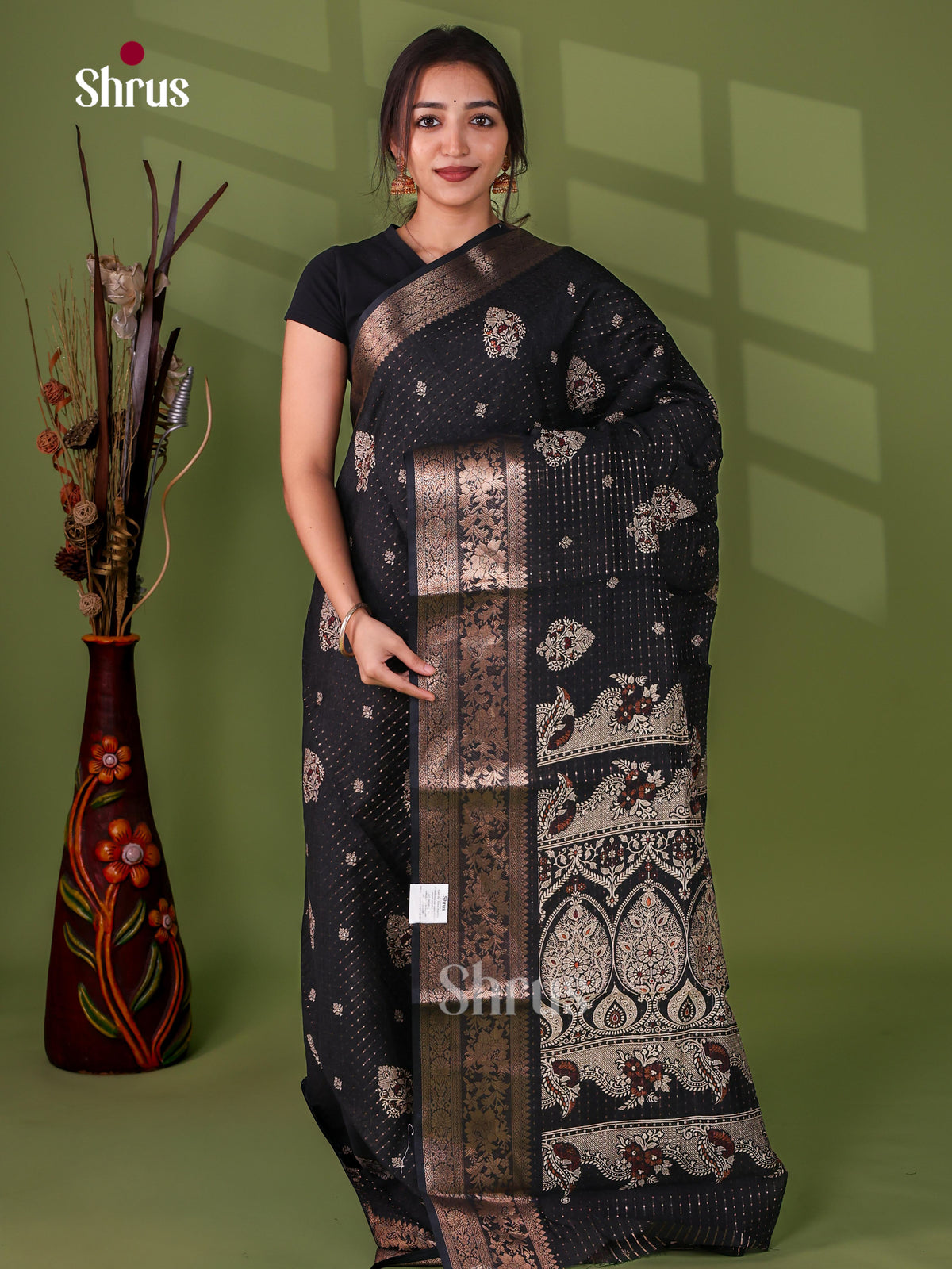 Semi Crepe Saree - EJ11334
