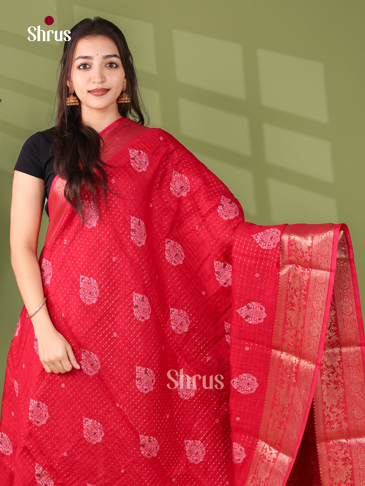 Semi Crepe Saree - EJ11337