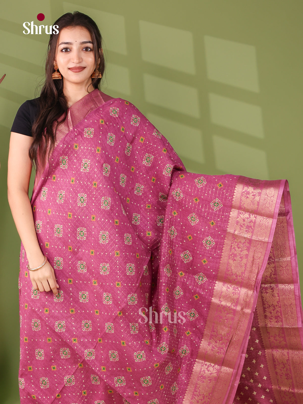 Semi Crepe Saree - EJ11340