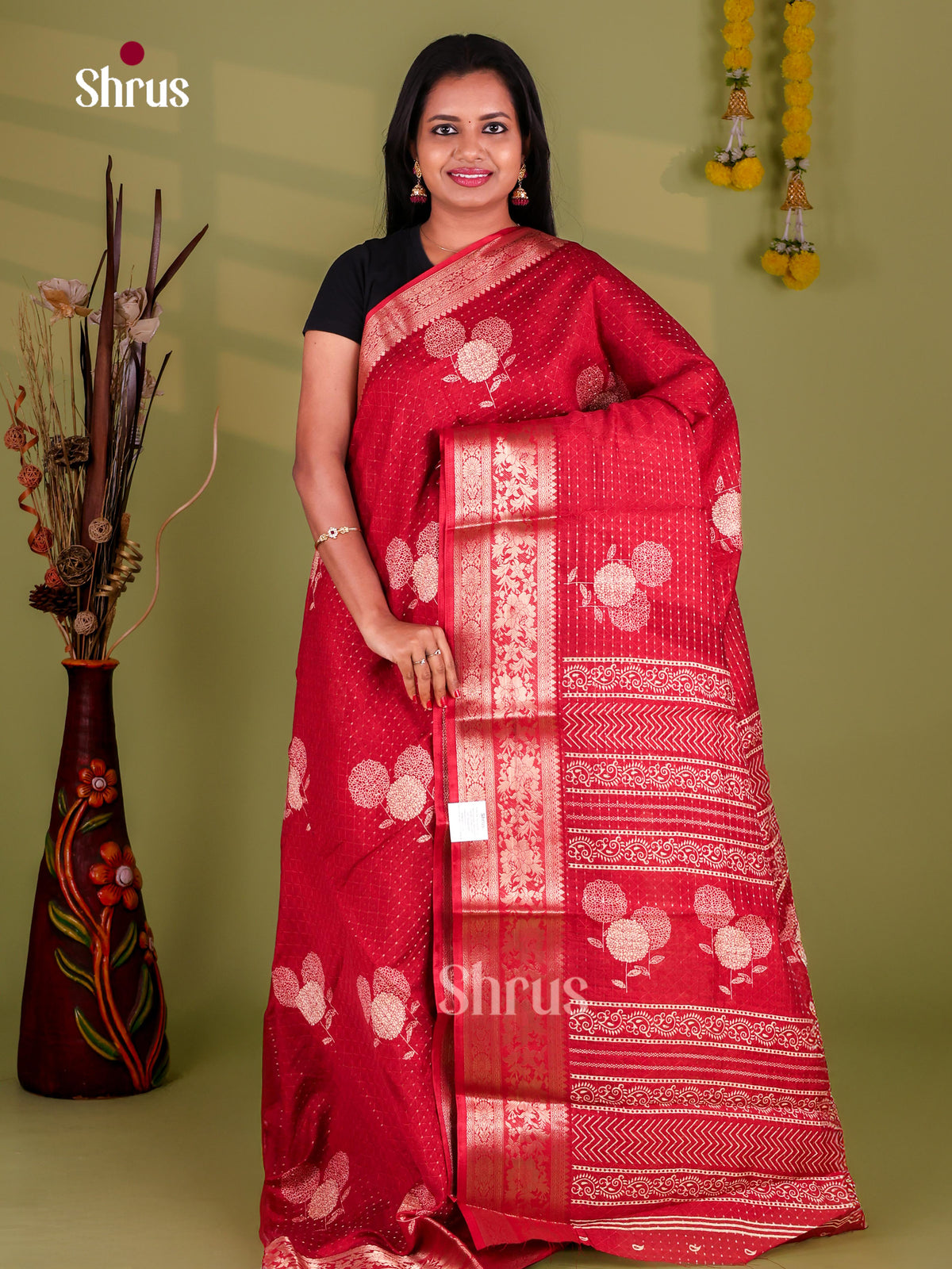 Semi Crepe Saree - EJ11343
