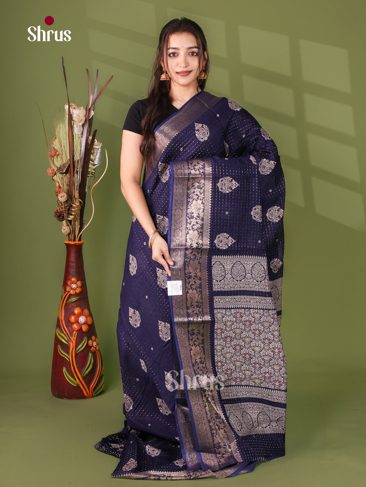 Semi Crepe Saree - EJ11346