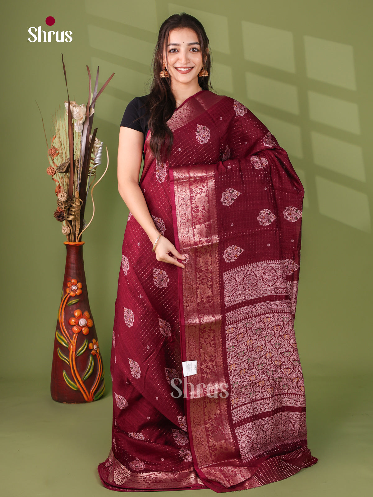 Semi Crepe Saree - EJ11347