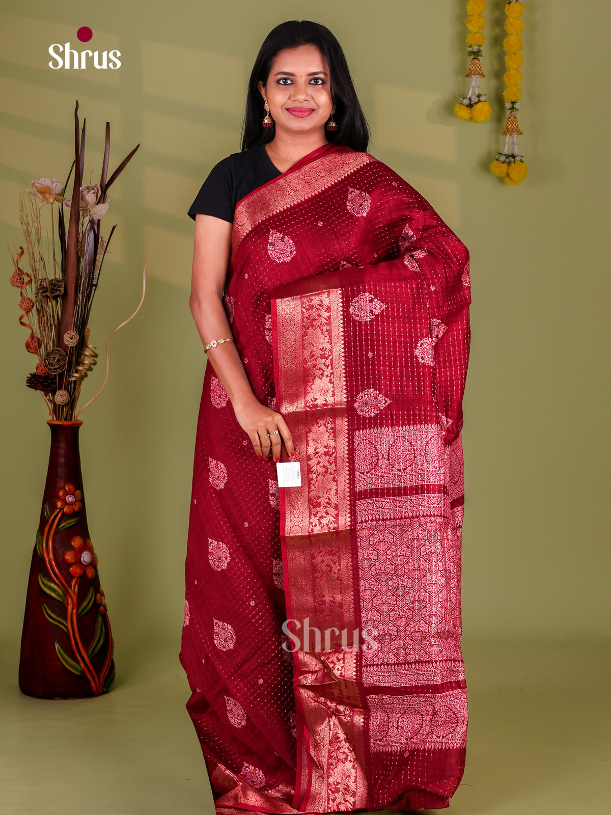 Semi Crepe Saree - EJ11350