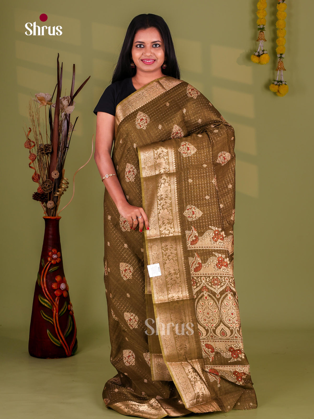 Semi Crepe Saree - EJ11351