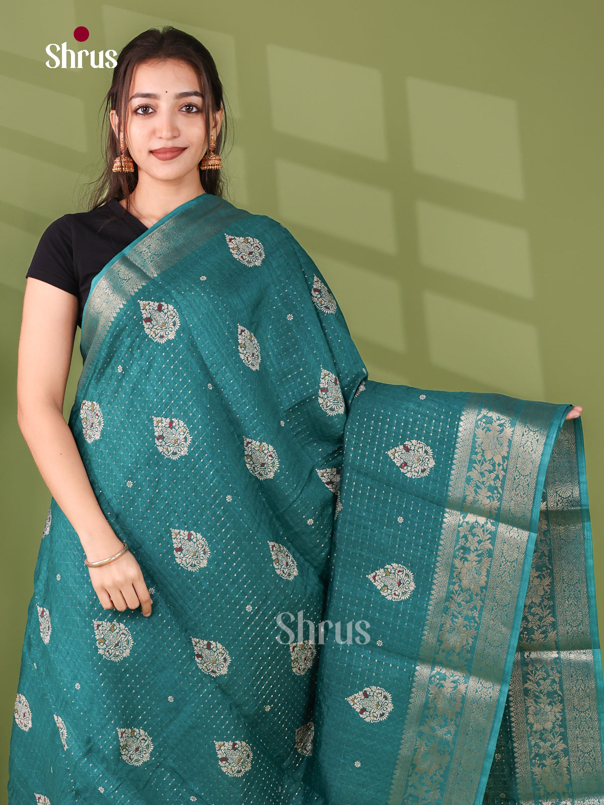 Semi Crepe Saree - EJ11352
