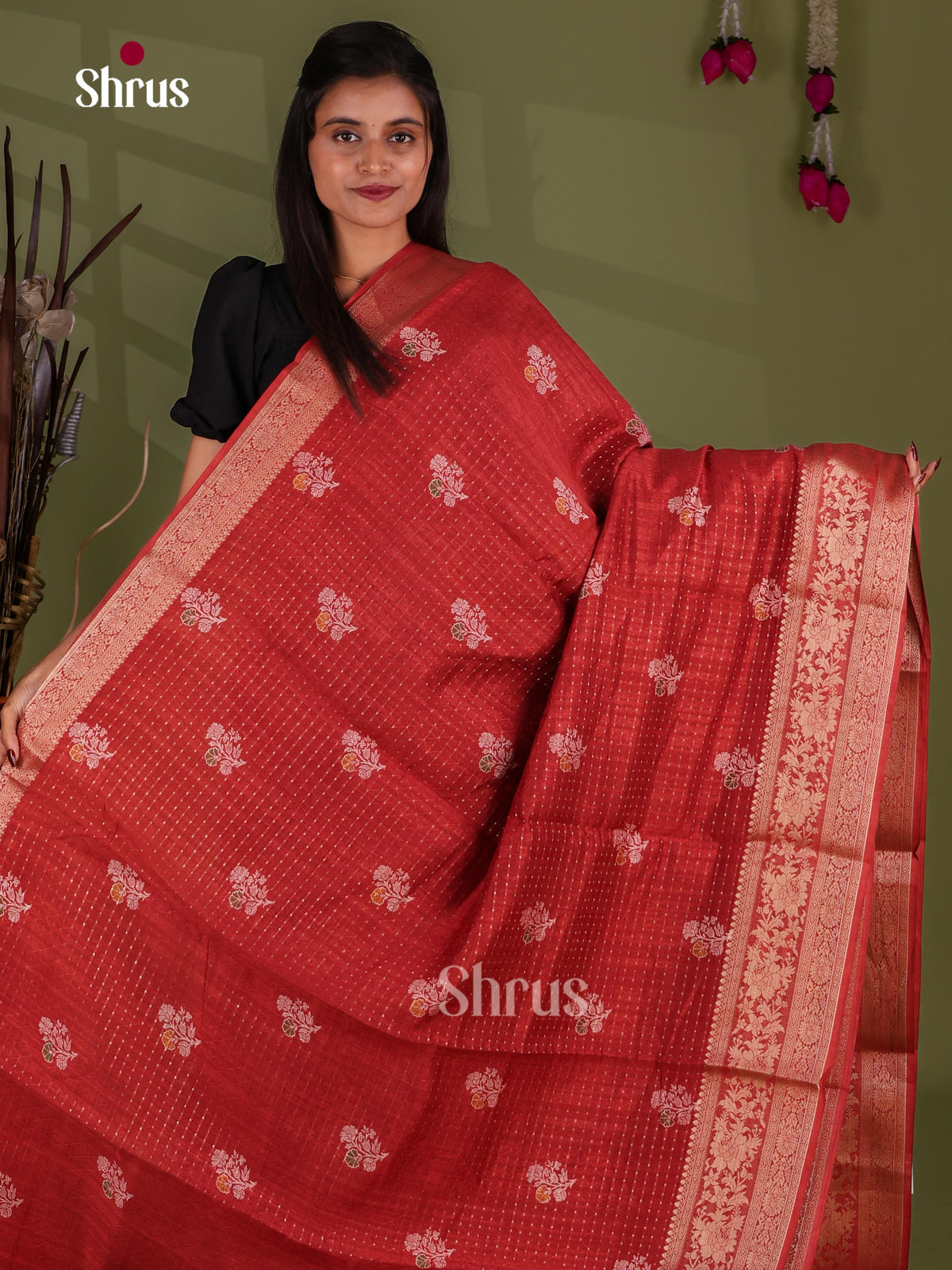 Semi Crepe Saree - EJ11359