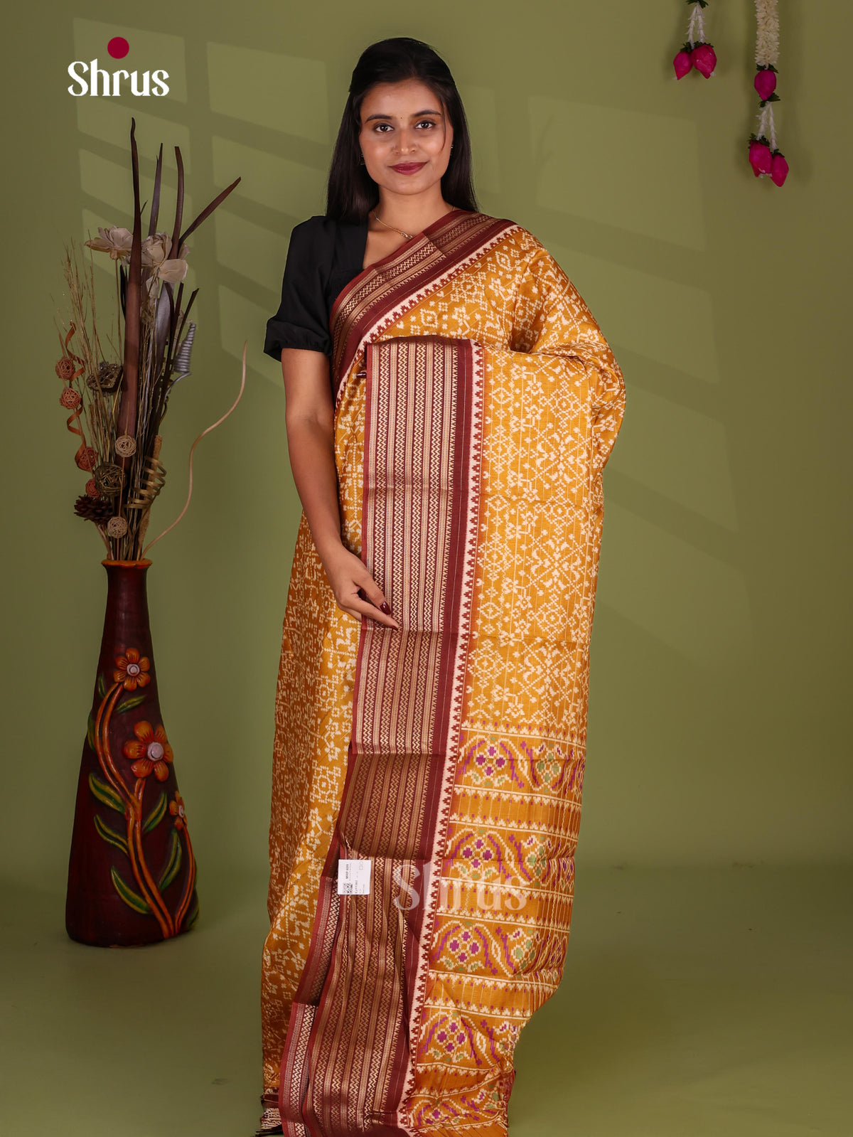 Semi Crepe Saree - EJ11362