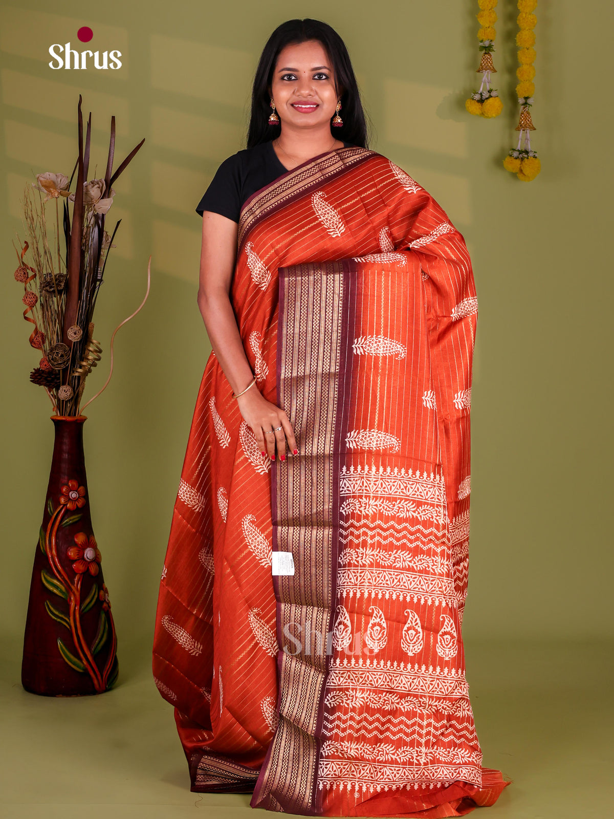 Semi Crepe Saree - EJ11373
