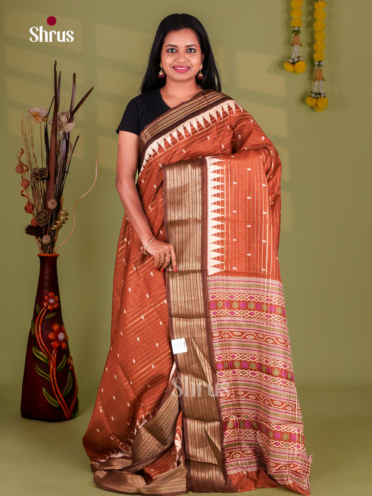Semi Crepe Saree - EJ11375