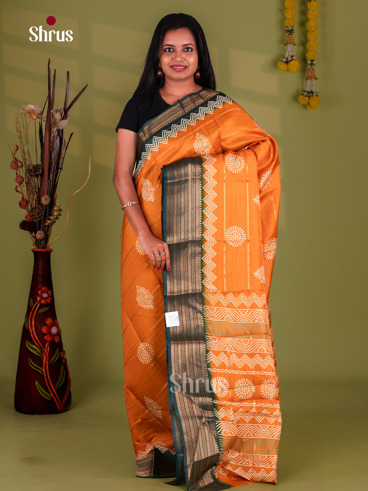 Semi Crepe Saree - EJ11392