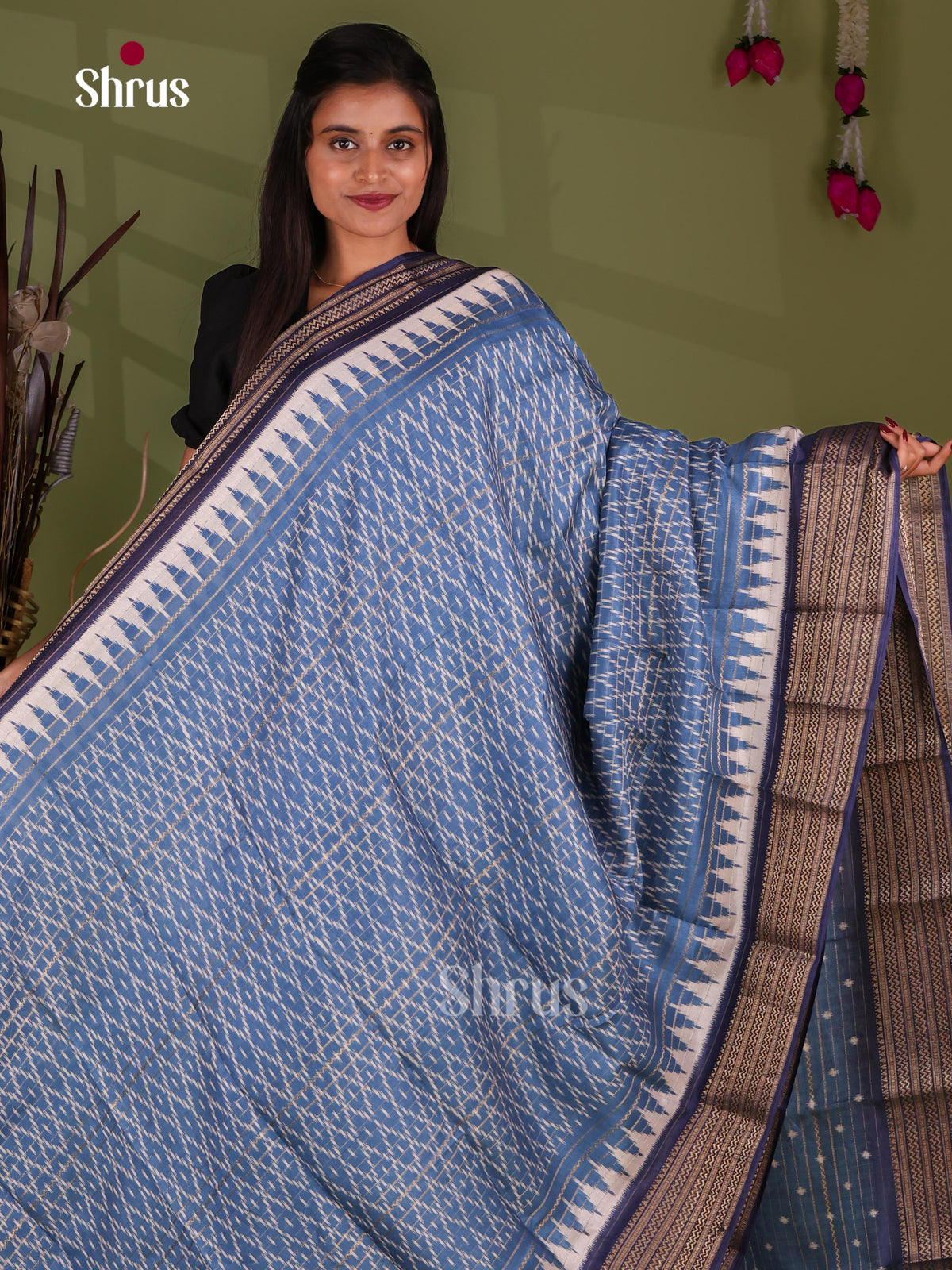 Semi Crepe Saree - EJ11395