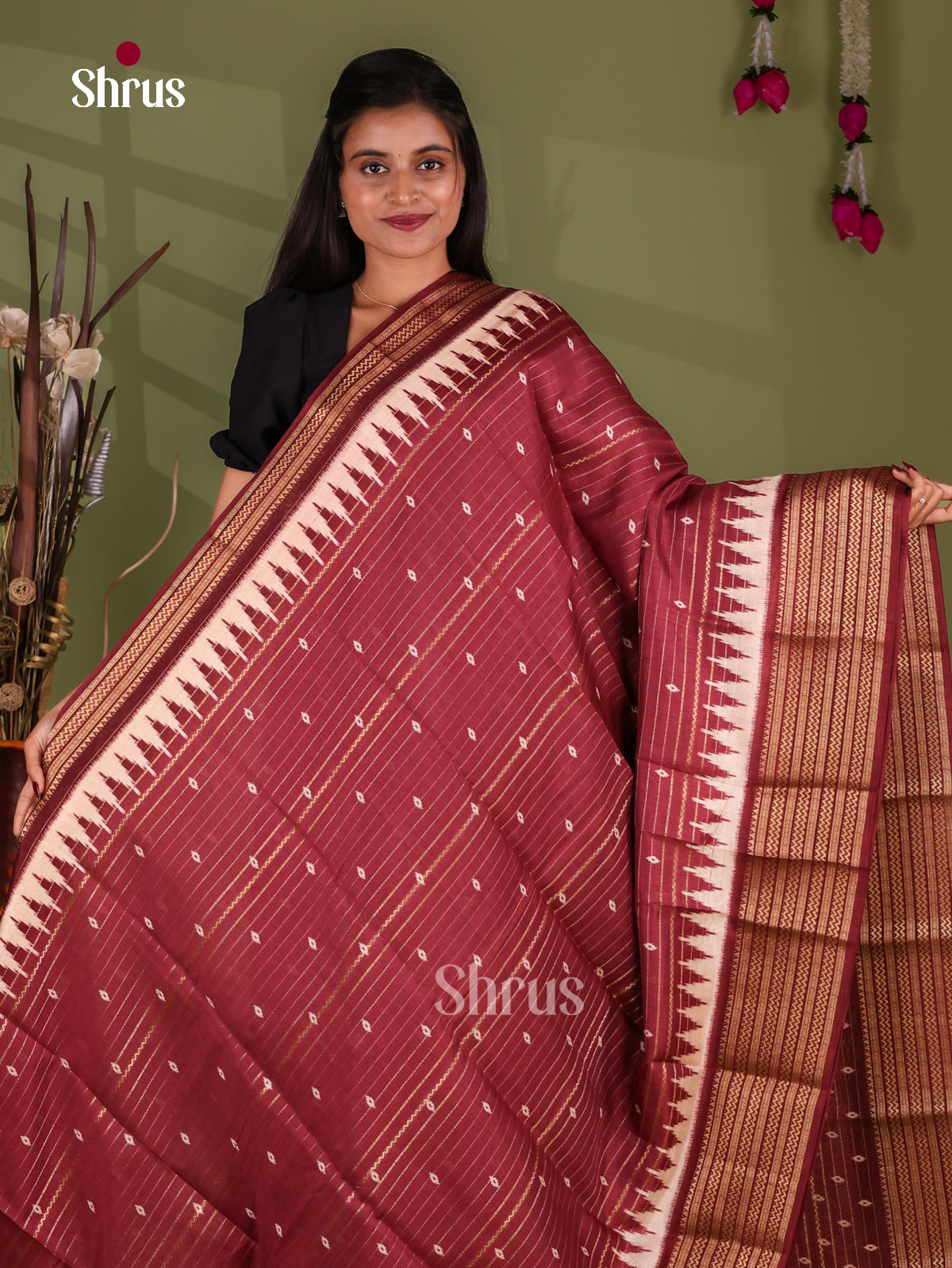 Semi Crepe Saree - EJ11402