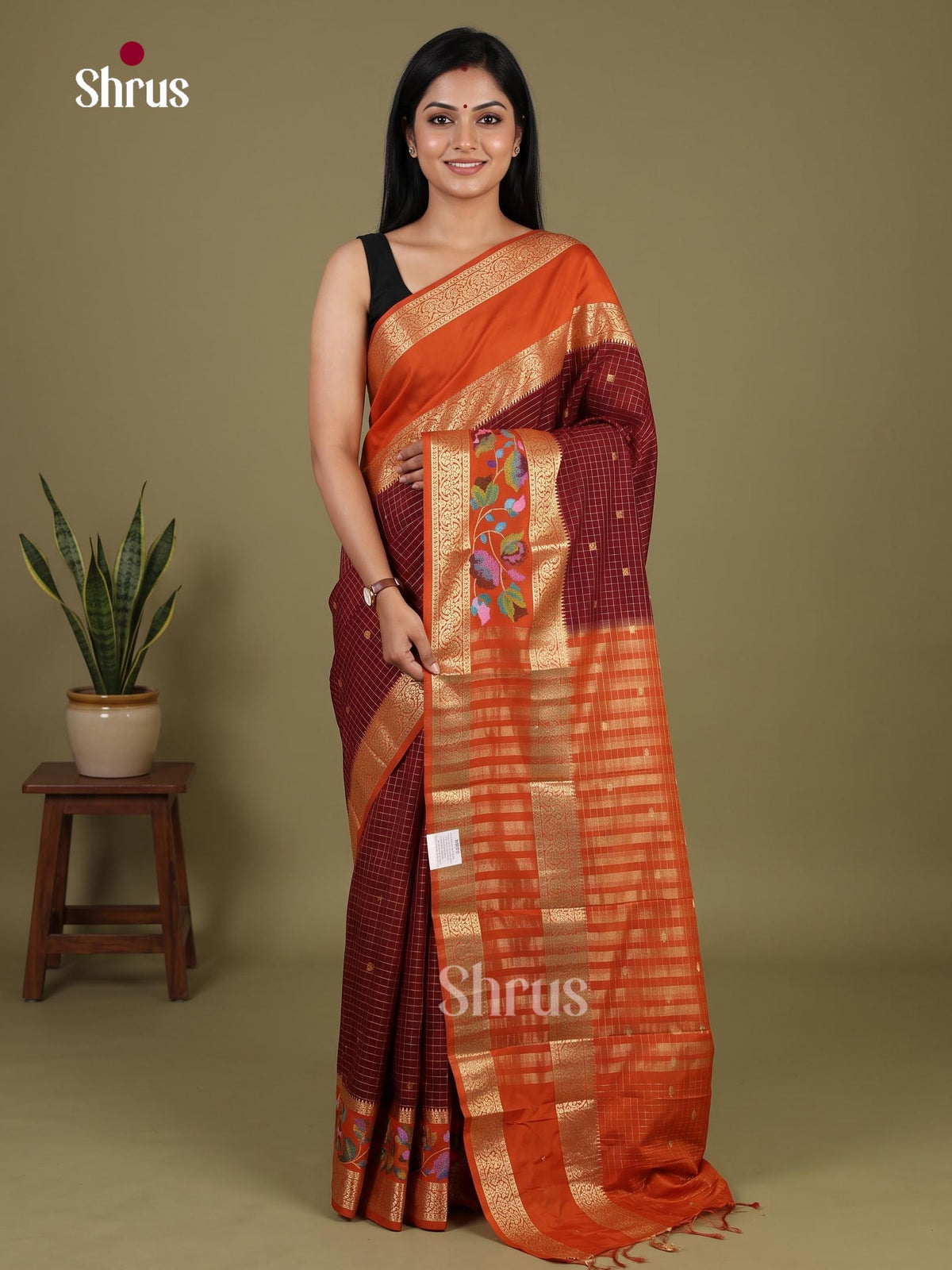 Semi Mysoresilk Saree - EJ11799