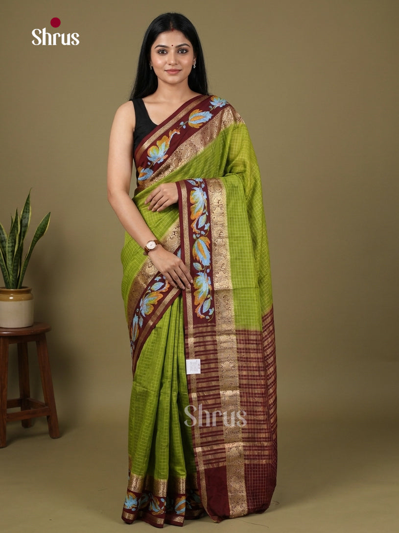 Semi Mysoresilk Saree - EJ11811