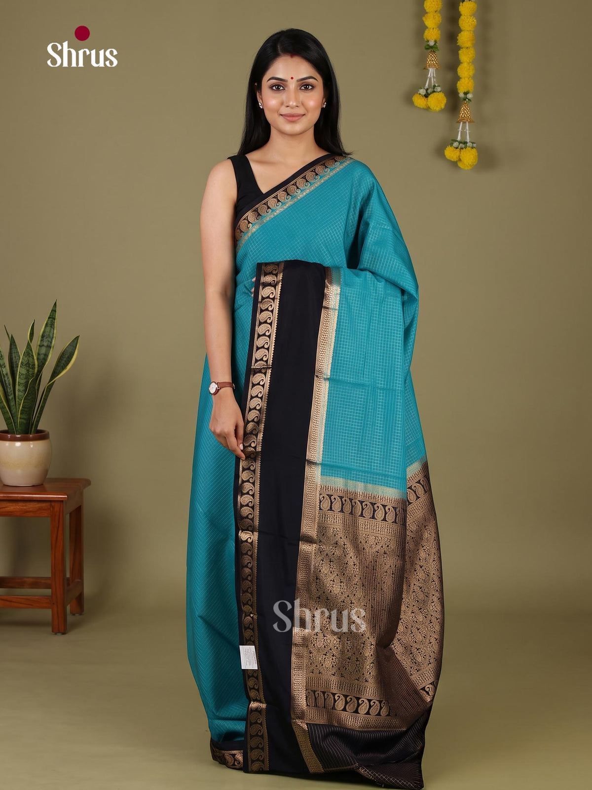 Semi Mysoresilk Saree - EJ11862