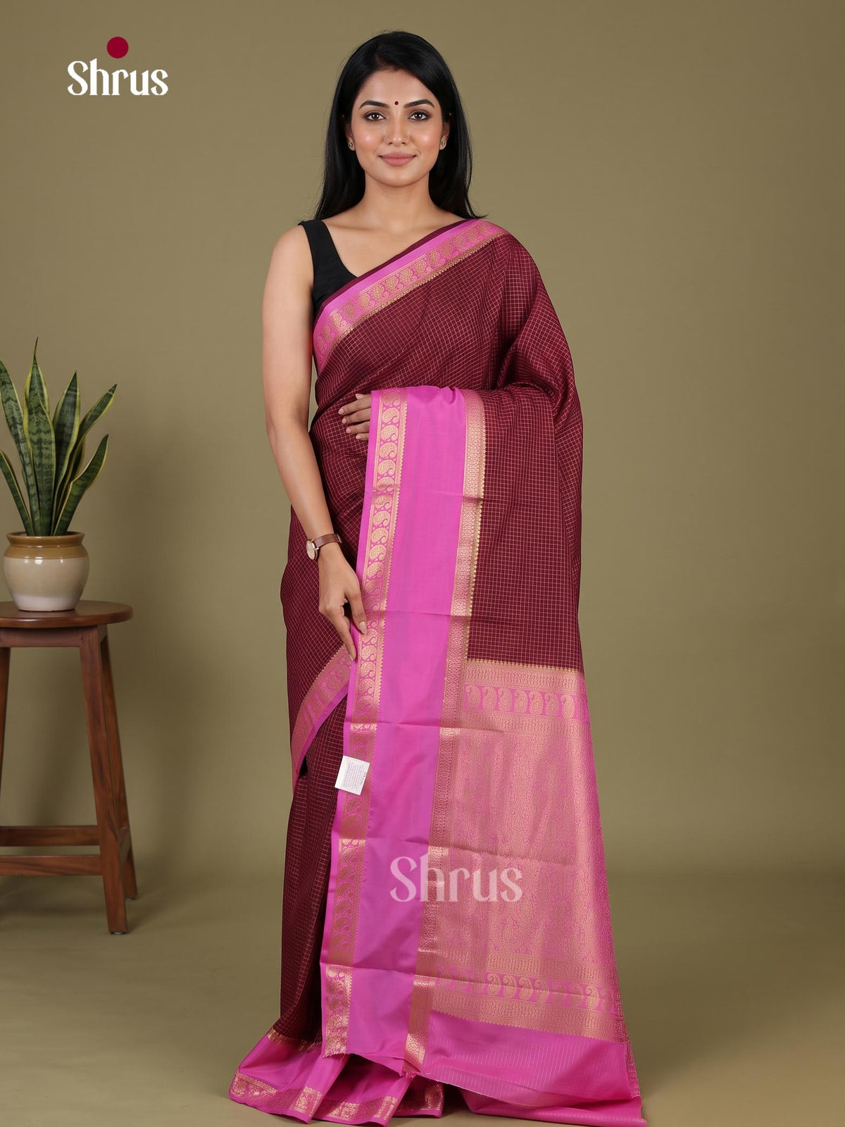 Semi Mysoresilk Saree - EJ11868
