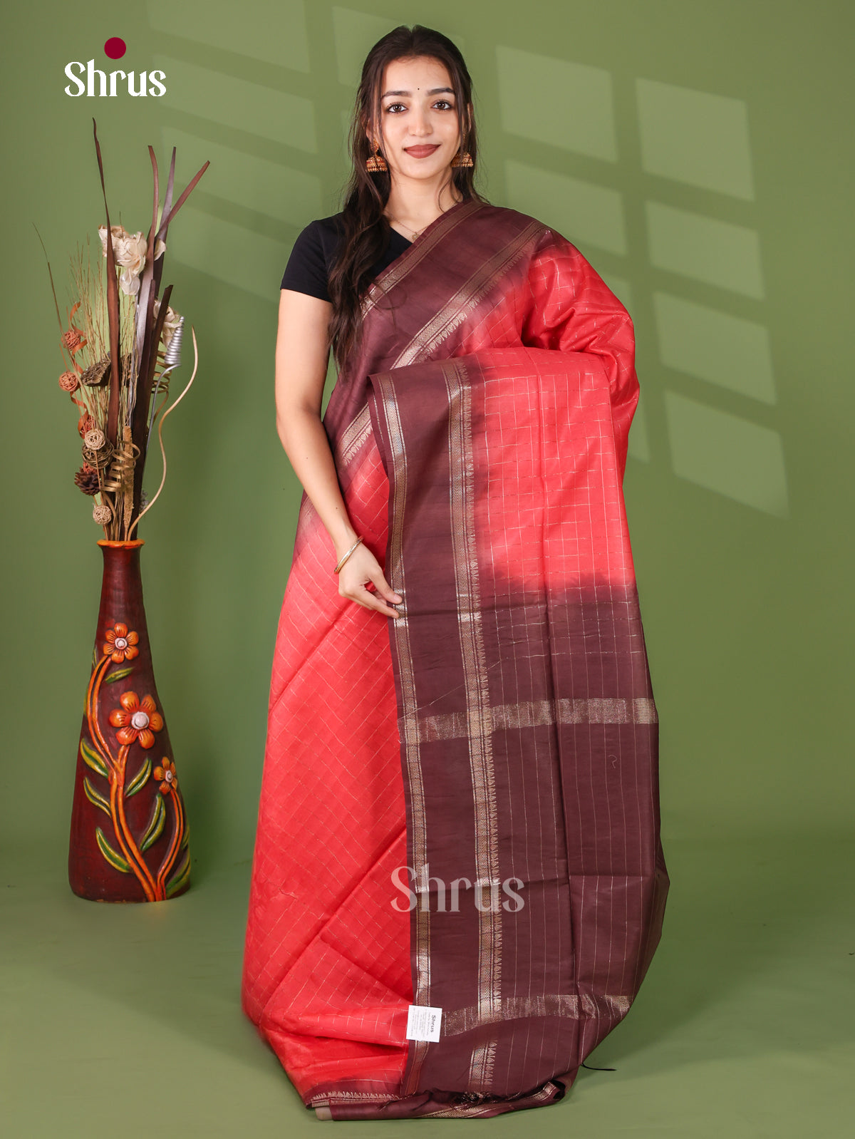 Zari Semi Tussar Saree - EJ12027