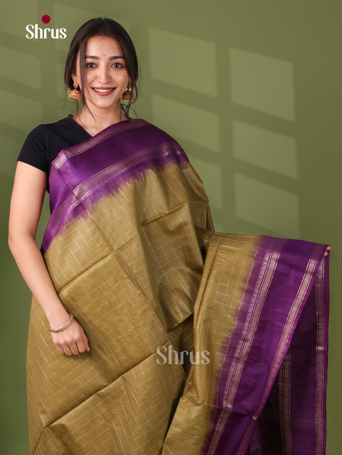 Zari Semi Tussar Saree - EJ12031