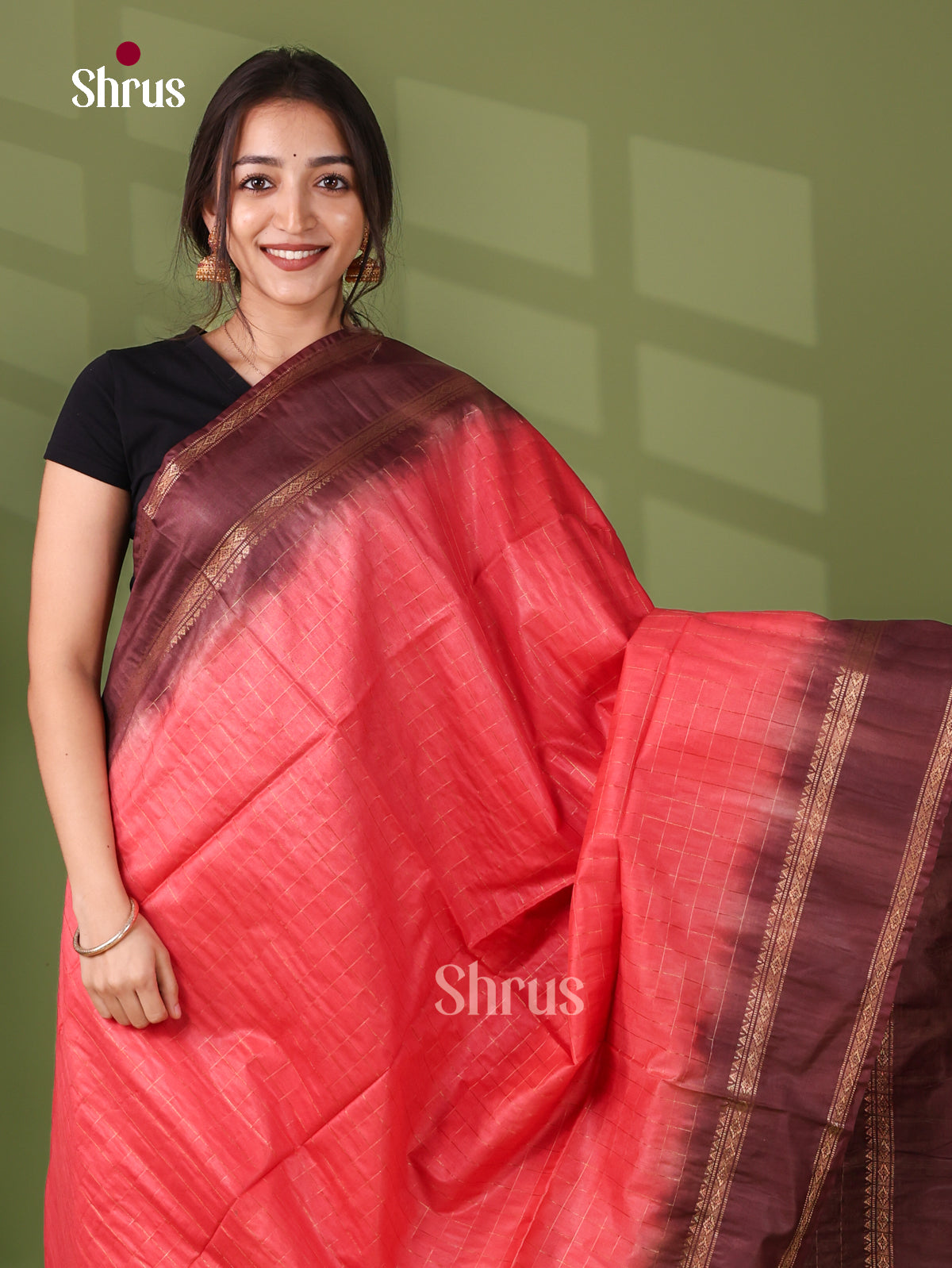 Zari Semi Tussar Saree - EJ12034