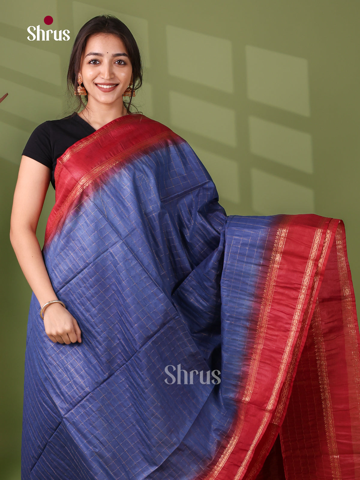 Zari Semi Tussar Saree - EJ12038
