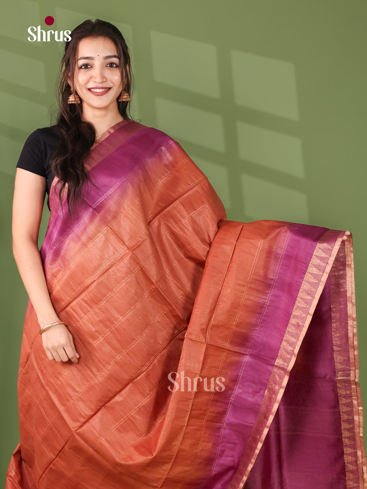 Zari Semi Tussar Saree - EJ12053