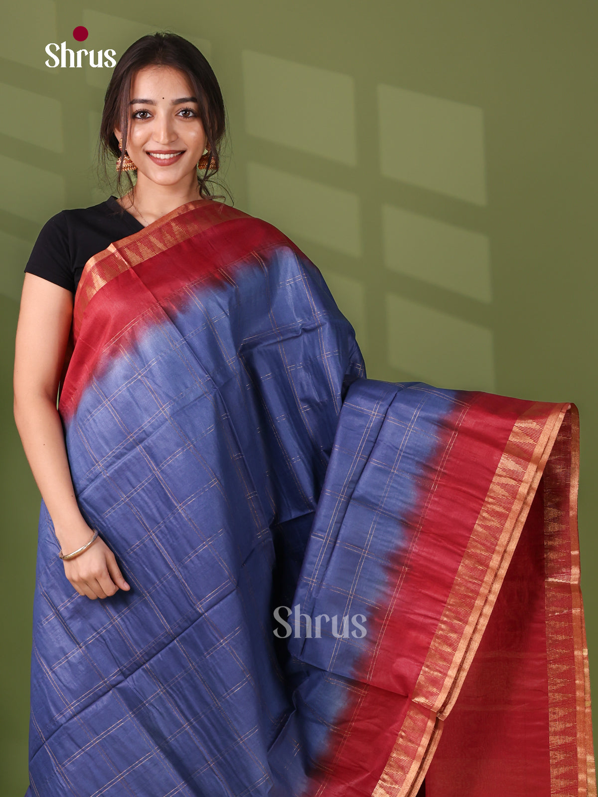 Zari Semi Tussar Saree - EJ12054