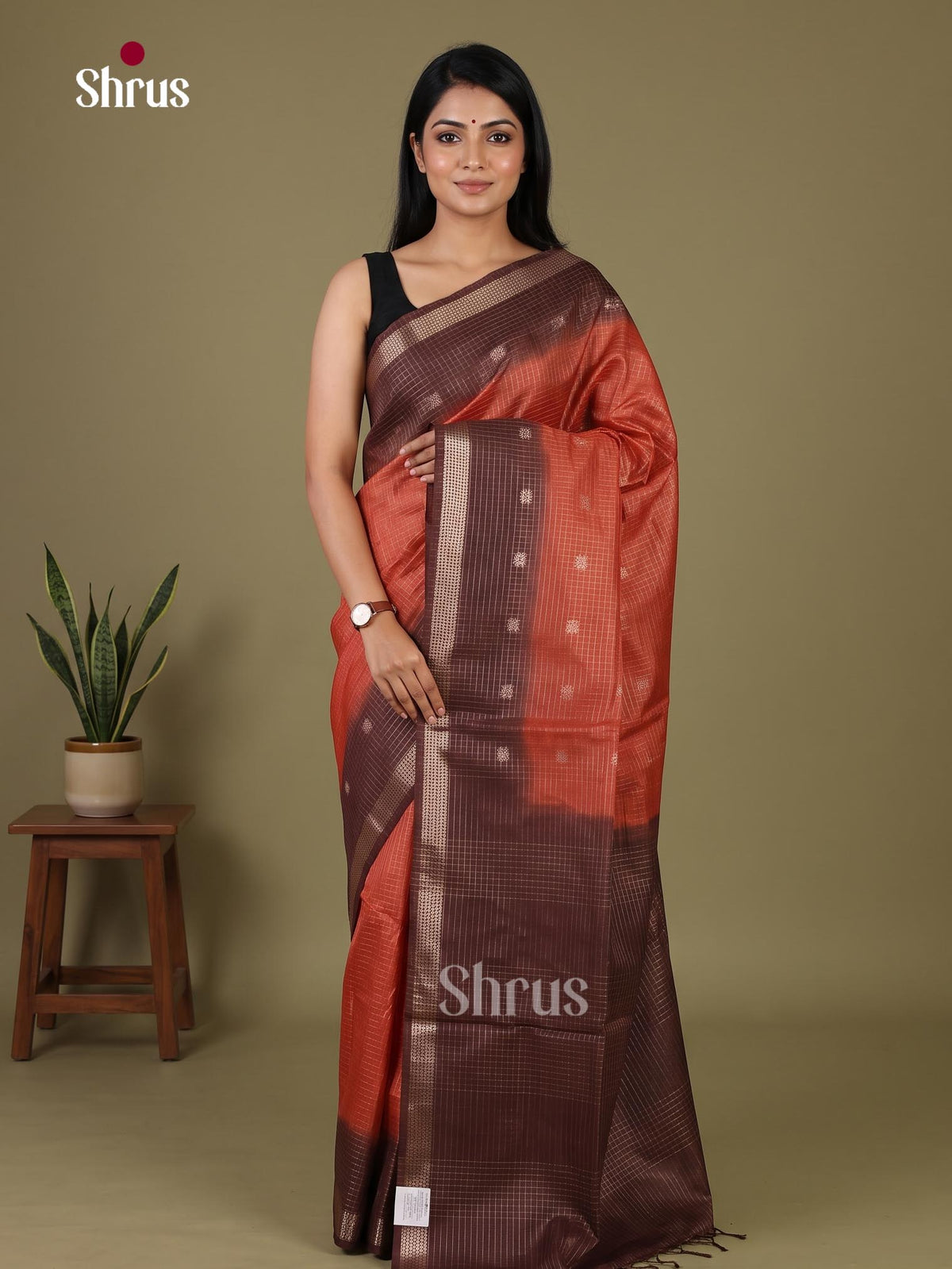 Zari Semi Tussar Saree - EJ12078