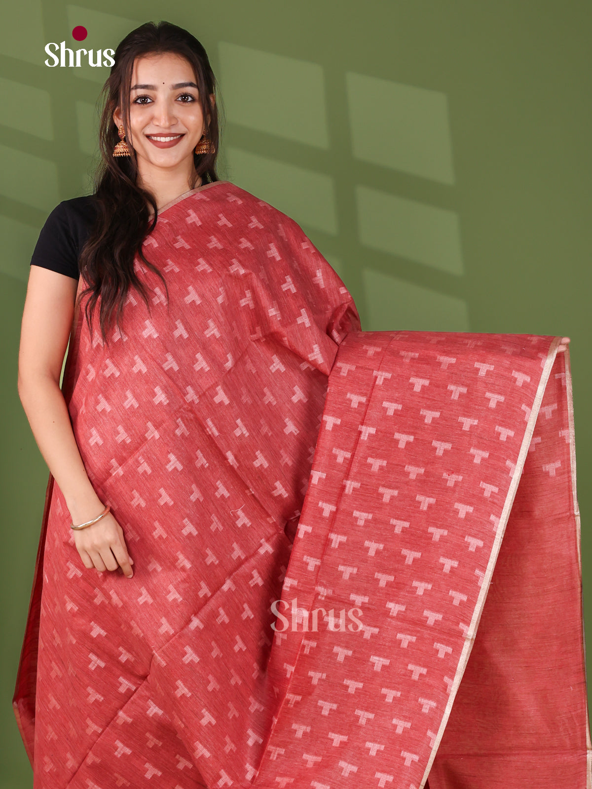 Semi Tussar Saree - EJ12122