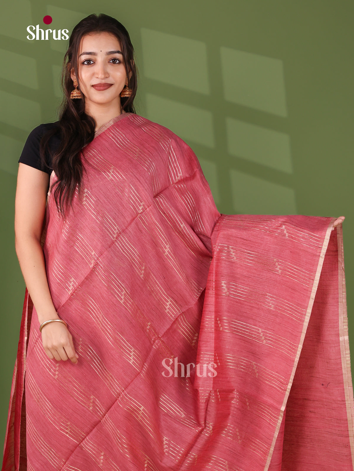 Semi Tussar Saree - EJ12131