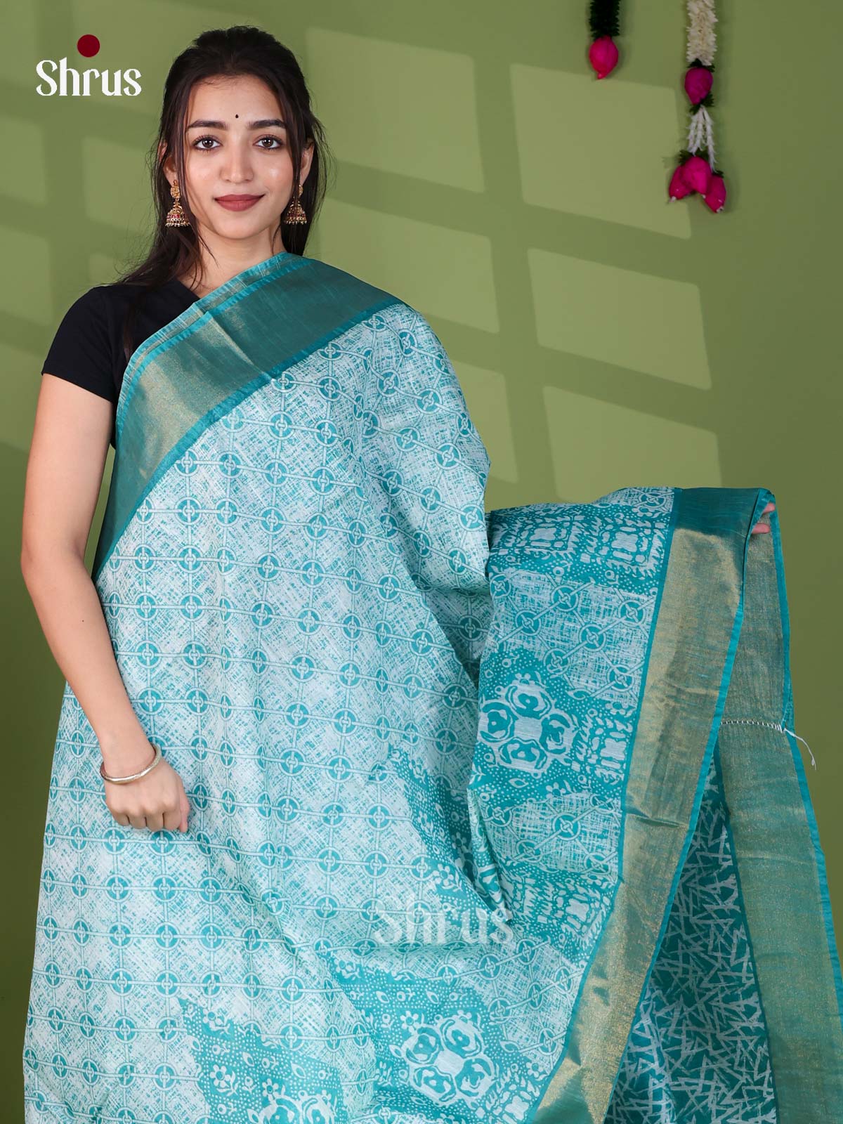 Zari Semi Tussar Saree - EJ12336