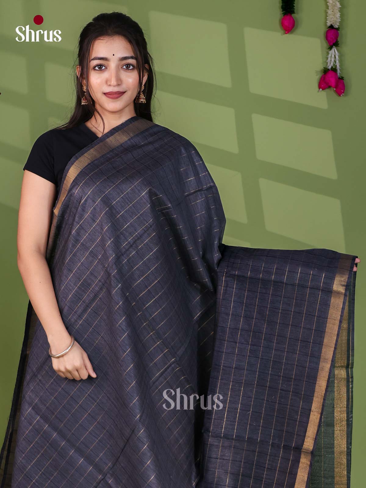 Zari Semi Tussar Saree - EJ12429