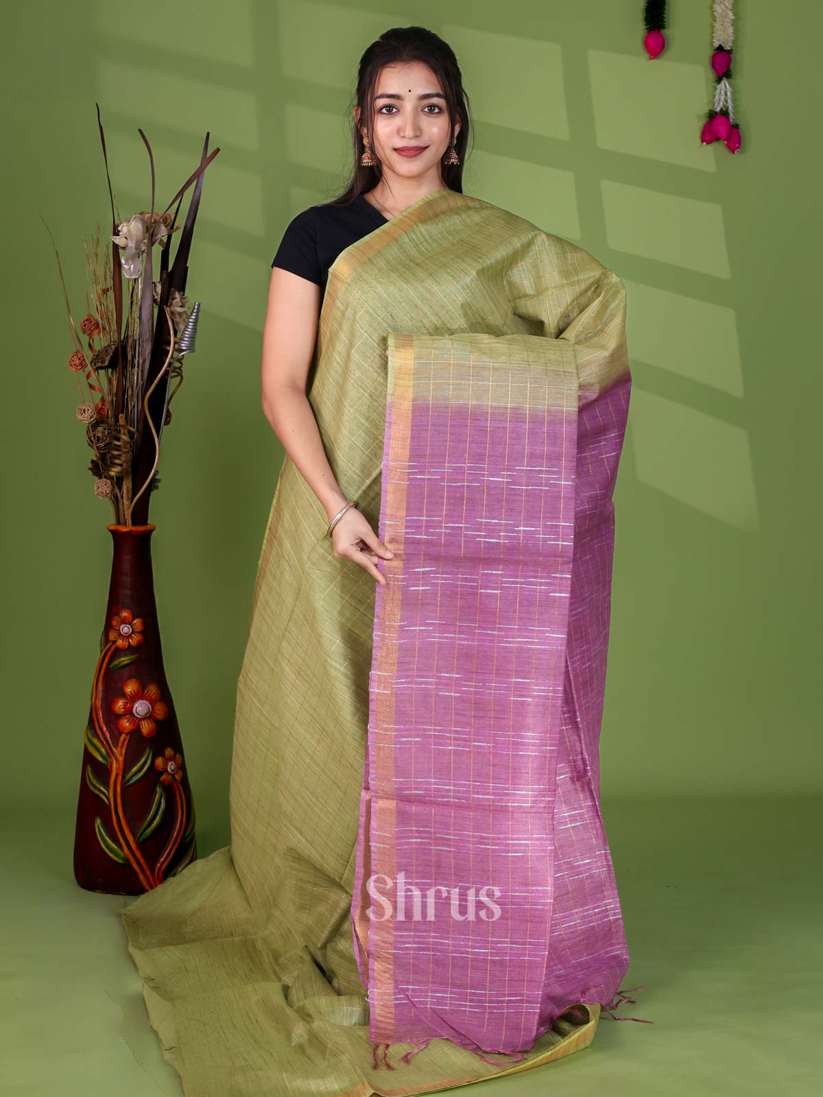Zari Semi Tussar Saree - EJ12433