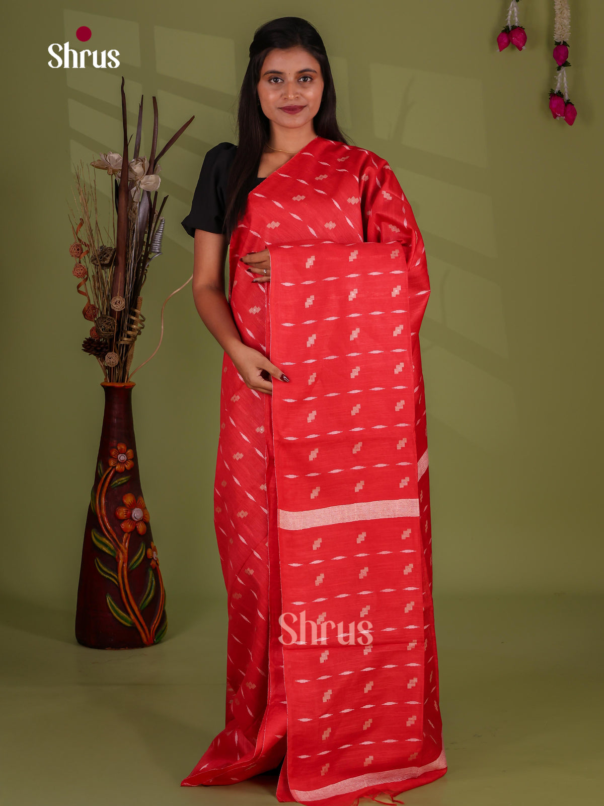 Semi Tussar Saree - EJ13315