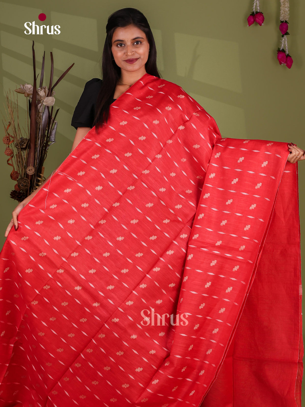 Semi Tussar Saree - EJ13315