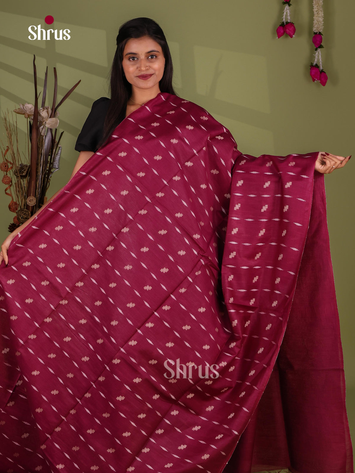 Semi Tussar Saree - EJ13316