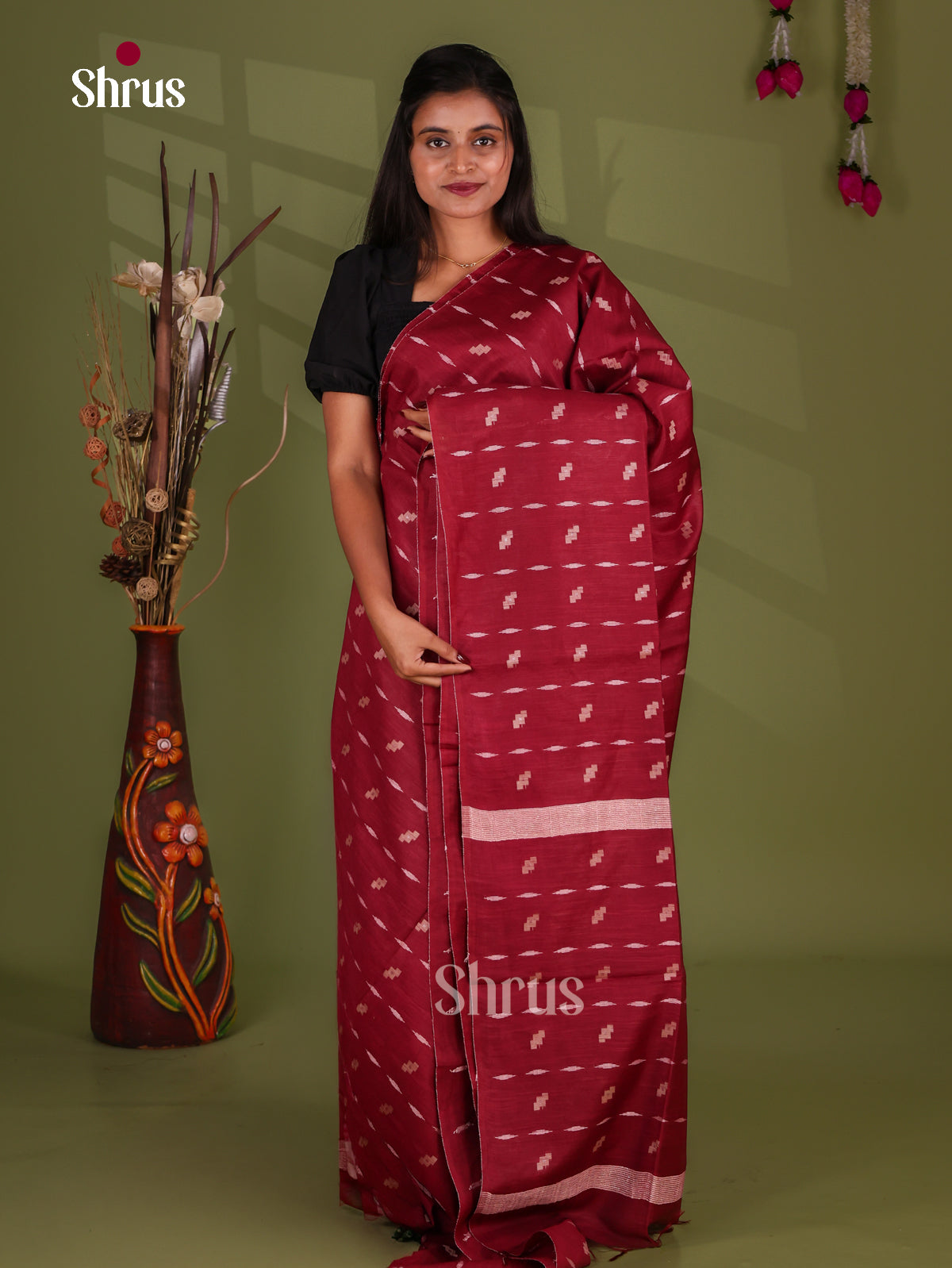 Semi Tussar Saree - EJ13317