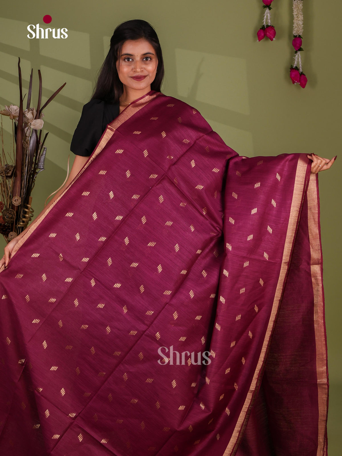 Zari Semi Tussar Saree - EJ13322