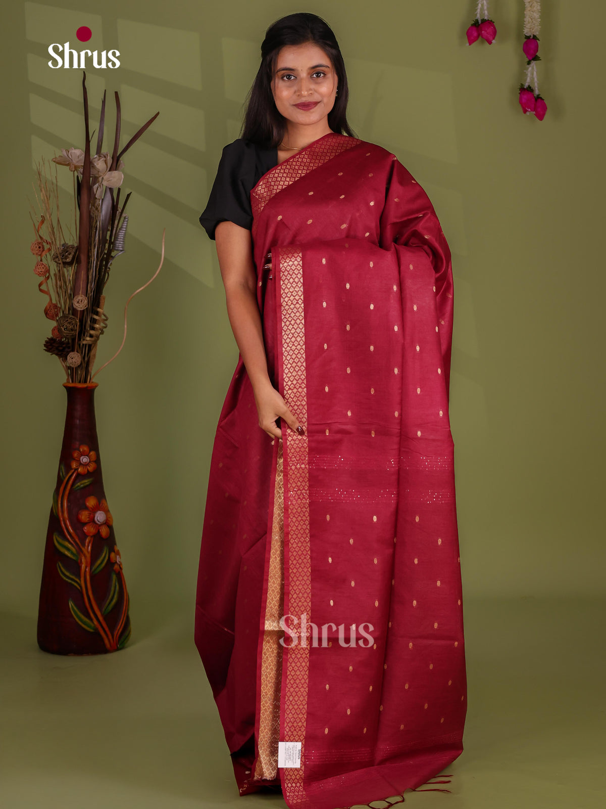 Zari Semi Tussar Saree - EJ13331