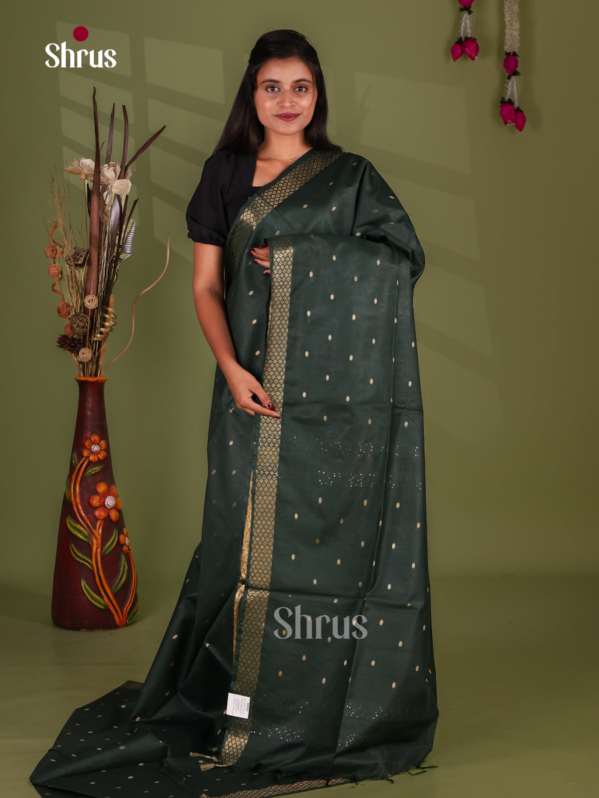 Zari Semi Tussar Saree - EJ13333
