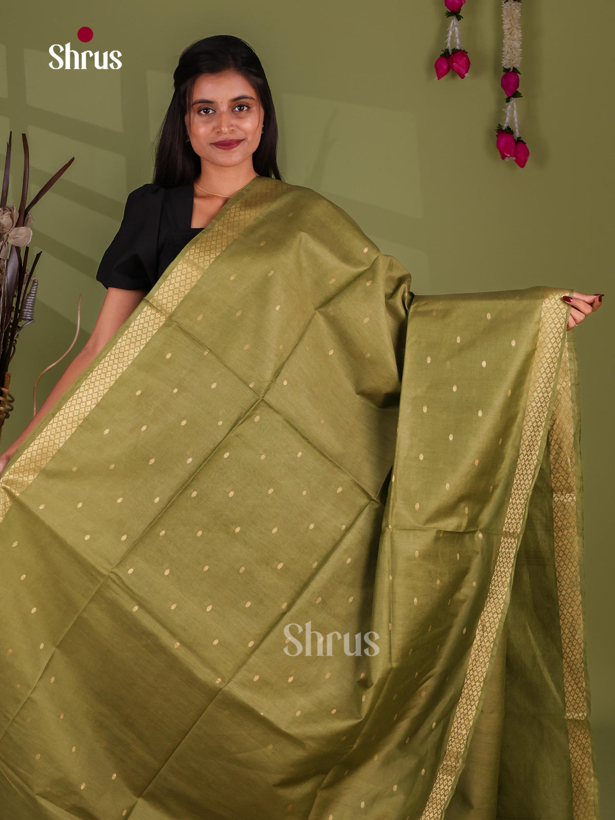 Zari Semi Tussar Saree - EJ13334