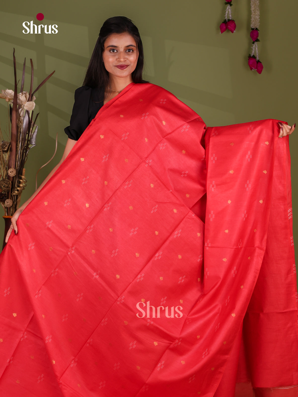 Semi Tussar Saree - EJ13339