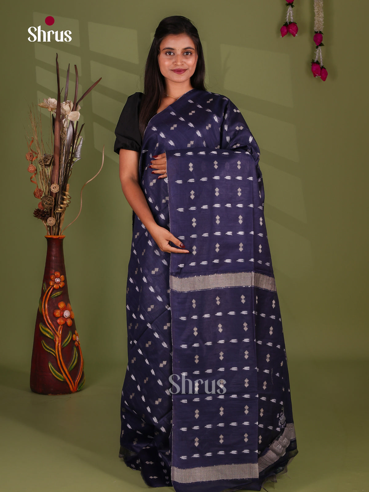 Zari Semi Tussar Saree - EJ13342