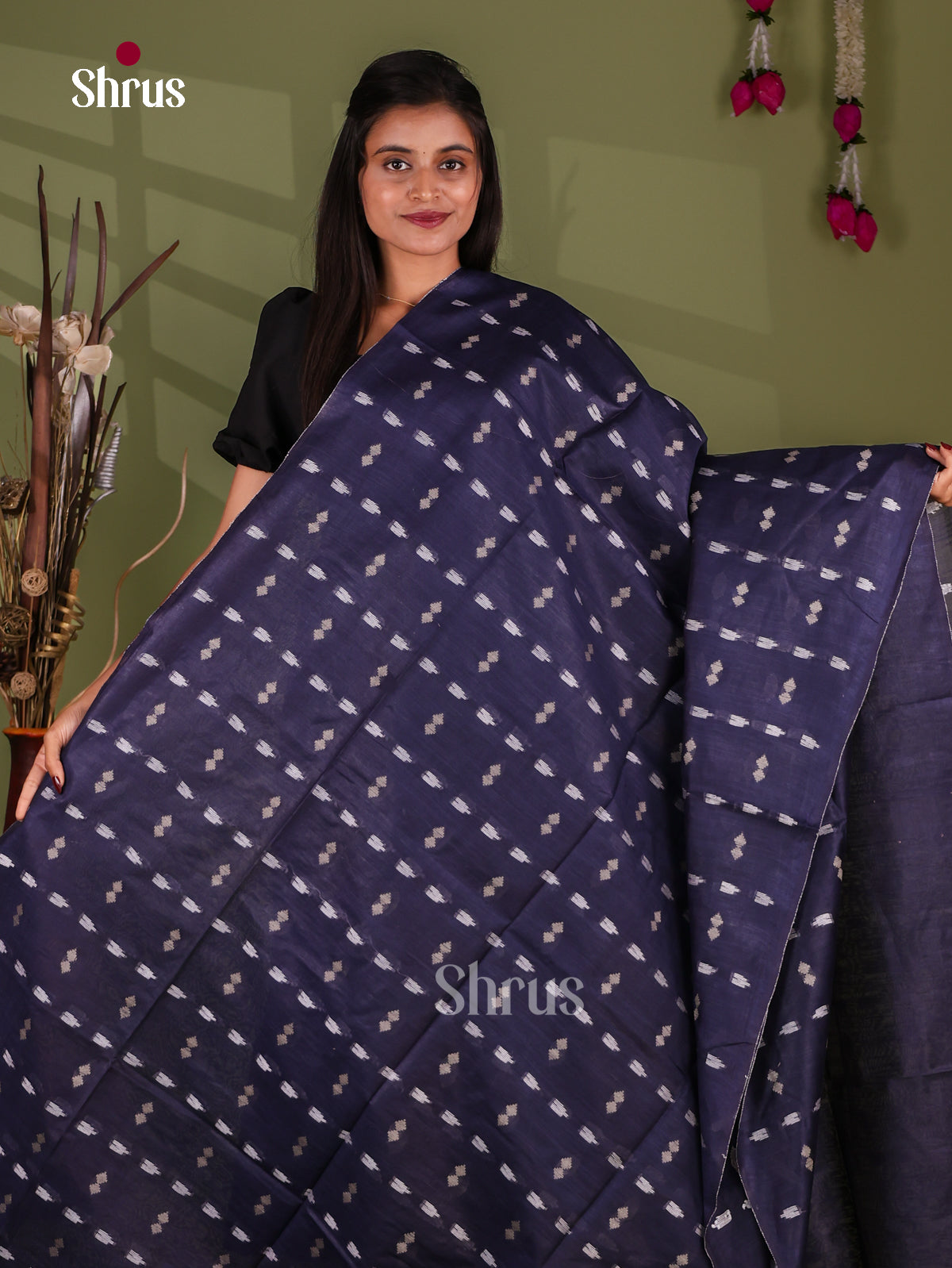 Zari Semi Tussar Saree - EJ13342