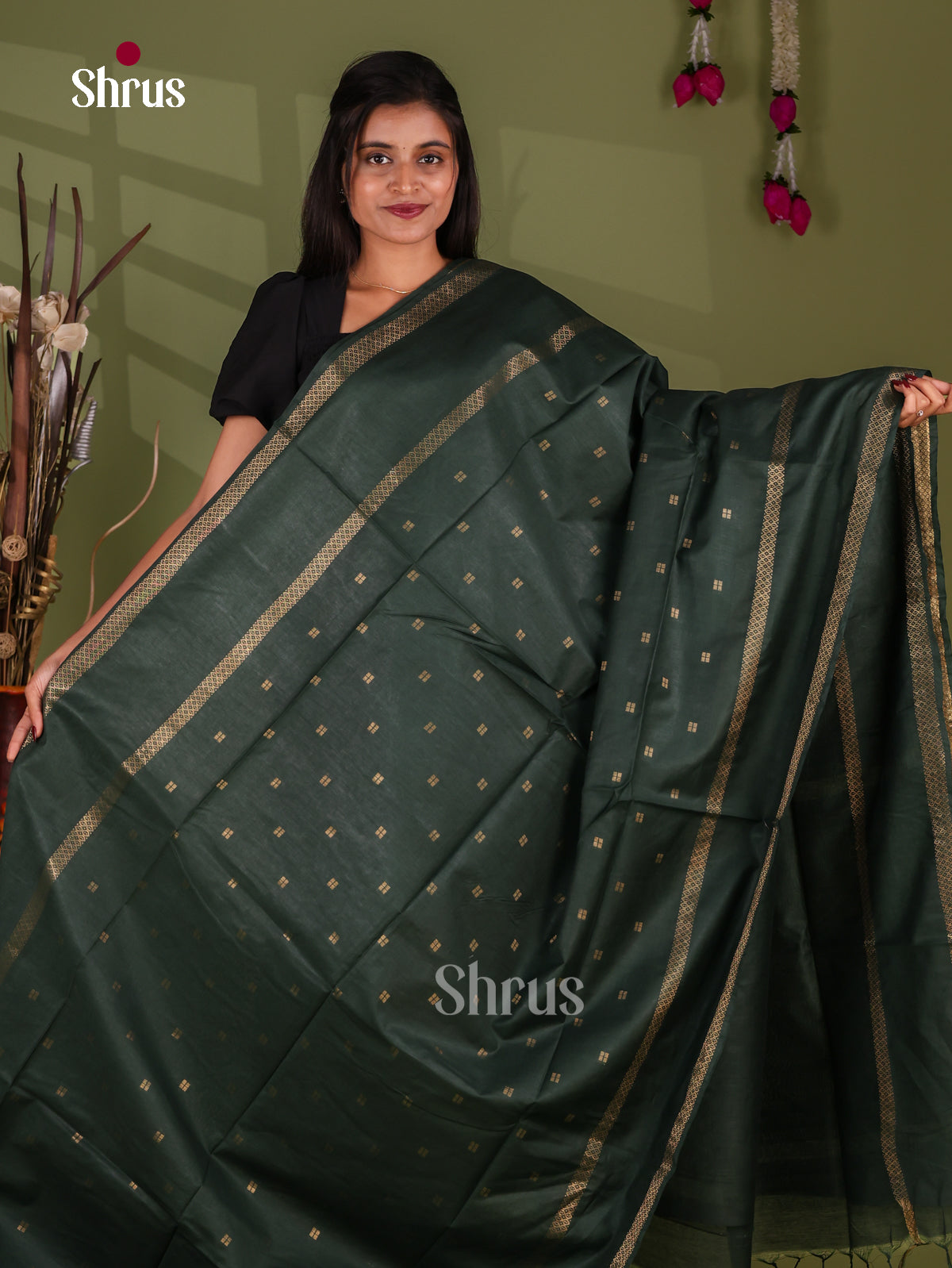 Zari Semi Tussar Saree - EJ13351