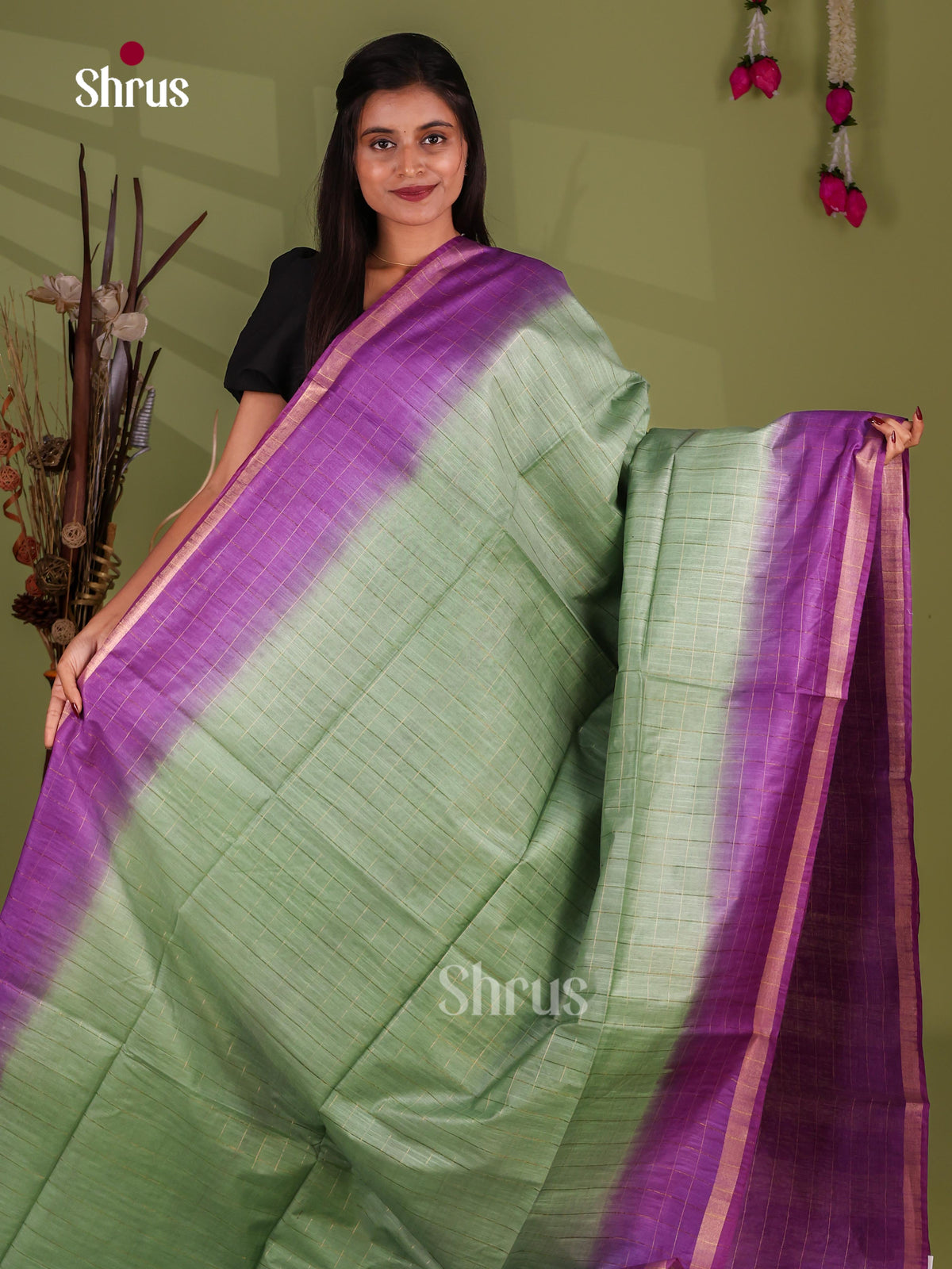 Semi Tissue Saree - EJ13430